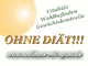 Sonne mit Text: Vitalität, Wohlbefinden, Gewichtskontrolle ohne Diät. Webseite: wellness-mit-spass.de.
