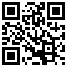 Schwarz-weißer QR-Code auf weißem Hintergrund.