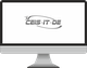 Ein Monitor mit dem Logo "CEIS-IT-DE" und einem Pfeil.