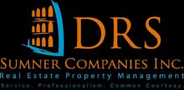 Logo of DRS Sumner Companies, Inc. with text on real estate property management services.