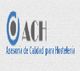 Logotipo de ACH con texto: "Asesora de Calidad para Hostelería".