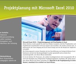 Microsoft Excel 2010 - Projektkosten im Griff mit PivotTabellen