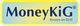 Logo mit Text "MoneyKiG - Kosten im Griff" auf blau-gelbem Hintergrund.