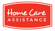 Red logo with "Home Care Assistance" in white text inside a rectangle.