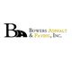 Logo of Bowers Asphalt & Paving, Inc. with stylized "BA" and text in black and gold.