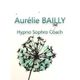 Image d'une fleur de pissenlit avec le texte "Aurélie Bailly, Hypno Sophro Coach".