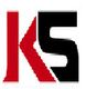 Logo with red "K" and black "S" on a white background.