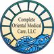 Logo with sun rays, ocean waves, and text: "Complete Oriental Medical Care, LLC."