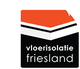 Logo met oranje dak en tekst "vloerisolatie friesland" eronder.