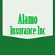 "Logo of Alamo Insurance Inc with green text on a white and green background."