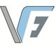 Logo mit Buchstaben "VF" in grauer und blauer Farbe auf weißem Hintergrund.
