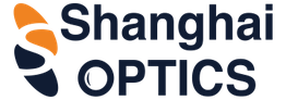 Logo: Shanghai Optics with a stylized orange and blue design on the left.