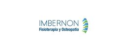 Logo de Imbernon Fisioterapia y Osteopatía con espina azul y verde.