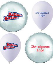 Werbeballons Folie und Latex