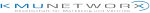 Logo mit Text: K.M.Network, Experten für stereooptische Systeme.
