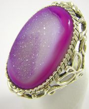 Ganz besonders: Silberschmuck mit Achat Drusen