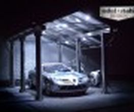 Exklusivcarport mit Motorradteil