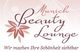Logo der Munich Beauty Lounge mit Blume und Slogan: "Wir machen Ihre Schönheit sichtbar".