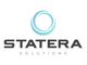 Logo mit Schriftzug "Statera Solutions" und einem stilisierten, blauen Kreis darüber.