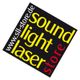 Logo mit Text "www.sll-store.de", "sound", "light" in Gelb und "laser", "store" in Rot auf Schwarz.