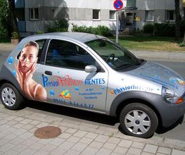 Digitaldruck auf Fahrzeug
