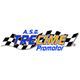 Logo di A.S.D. Trecime Promotor con scritta su sfondo bandiera a scacchi.