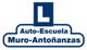 Logotipo de Auto-Escuela Muro-Antoñanzas con una "L" en fondo azul.