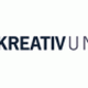 Logo der Kreativunion mit gelbem Quadrat aus Punkten und schwarzem Schriftzug auf weißem Hintergrund.