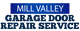 "Mill Valley Film Festival logo with a blue and white color scheme."