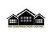 Logo of RH Construction USA Inc. featuring a silhouette of a house with three sections.
