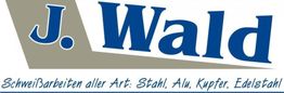 Logo von J. Wald: Schweißarbeiten aus Stahl, Aluminium, Kupfer und Edelstahl.
