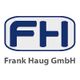 Logo mit den Buchstaben "FH" und Text "Frank Haug GmbH" darunter.