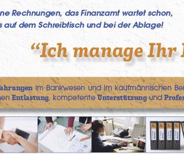 \"Ich manage Ihr Büro!\"