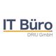 Logo mit Text "IT Büro DRIU GmbH" in Grau und Gelb.
