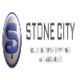 Logo of Stone City with a stylized 'S' and text below.
