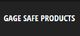 Text "GAGE SAFE PRODUCTS" in white on a black background.
