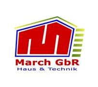 Logo von March GbR: Rotes Haus mit Text "Haus & Technik" darunter.