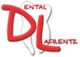Logo "Dental Lafrentz" in Rot mit Zahn-Silhouette im Hintergrund.