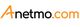 Logo texte : "Anetmo.com" en orange et noir, sur fond blanc.