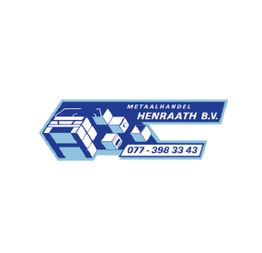 Logo van Metaalhandel Henraath B.V. met telefoonnummer: 077-3983343.