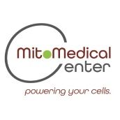 Logo mit Text "mito medical center - powering your cells."