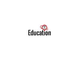 "Word 'Education' with red Wi-Fi symbol on top, symbolizing connectivity and learning."