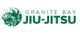 Granite Bay Jiu-Jitsu logo with green wave icon and Japanese text.