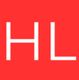 Roter Hintergrund mit weißen Buchstaben "HL".