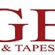 Logo "GB Rugs & Tapestries" in rosso su sfondo bianco.