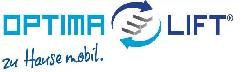 Logo von Optima Lift mit Slogan: "zu Hause mobil".
