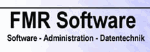 FMR Software Logo: Software, Administration, Datentechnik.