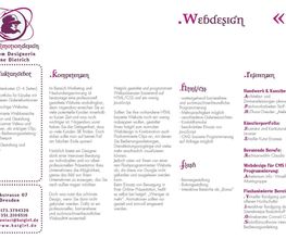 Webdesign - Dienstleistungsübersicht