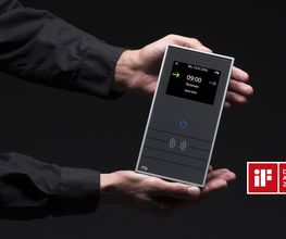 Zeiterfassungsterminal INTUS 5200/G von PCS erhält den iF DESIGN AWARD 2016.