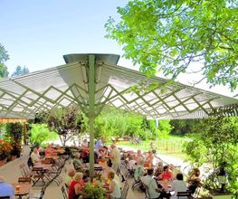 Freistehende Markisen für Gastronomie